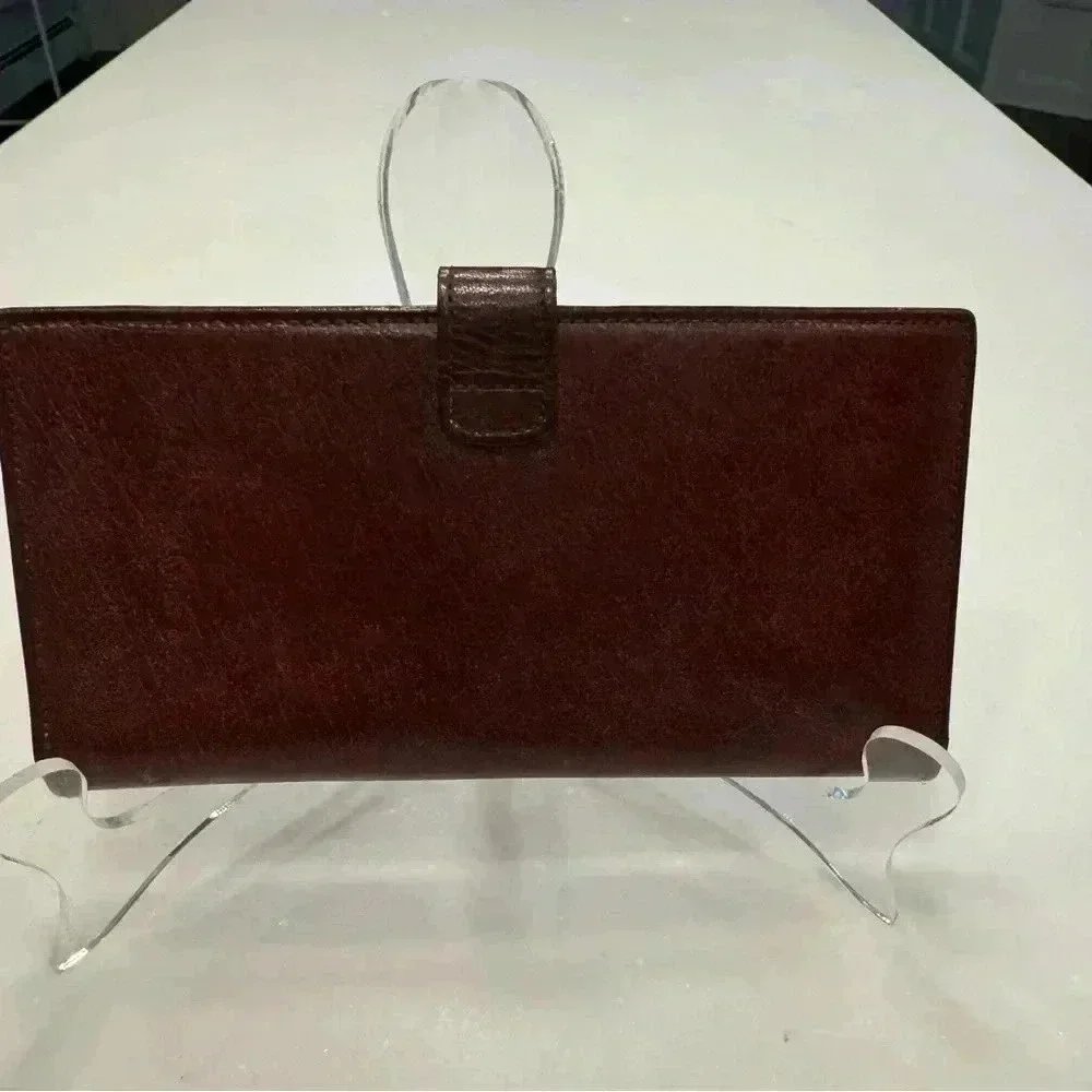 RARE Coach Vintage Brownish Tan Leather Wallet Snap Close 1980’s